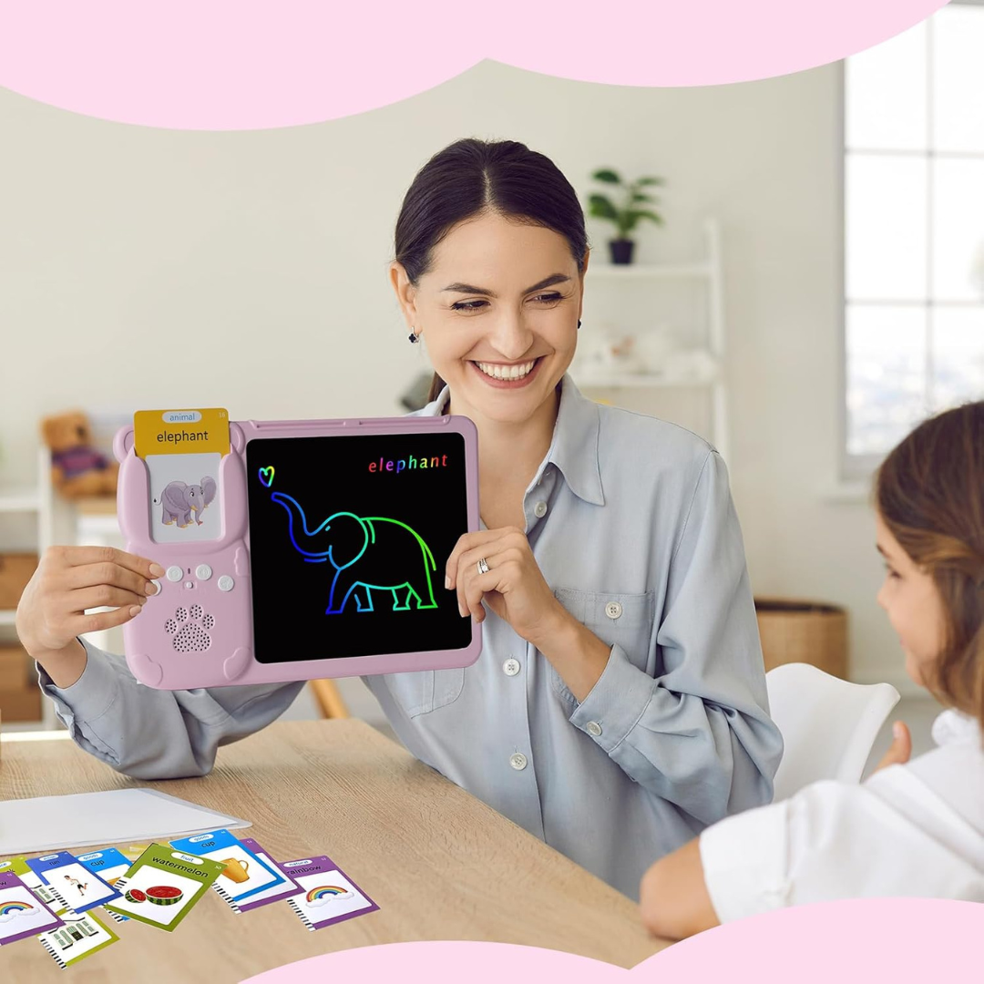 PIZARRA MONTESSORI CON VOZ ✨ MÁGIC LIT 🗣️