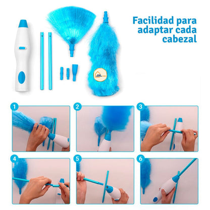 PLUMERO LIMPIADOR DE POLVO ELECTRICO